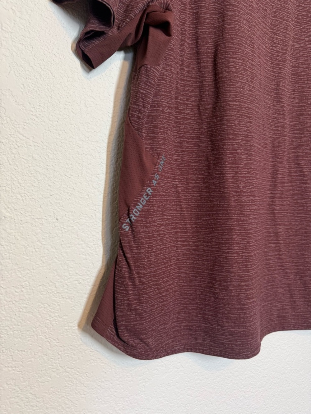 Lululemon | Mens Maroon Stronger as One Short Sleeve - XL - Picture 3 of 5